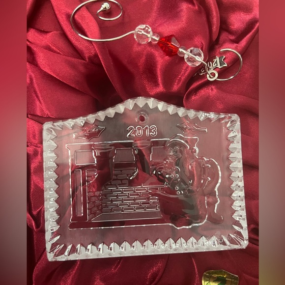 4x Waterford Crystal Twas the Night Before Christmas Ornaments 2010-2013 - Picture 3 of 6